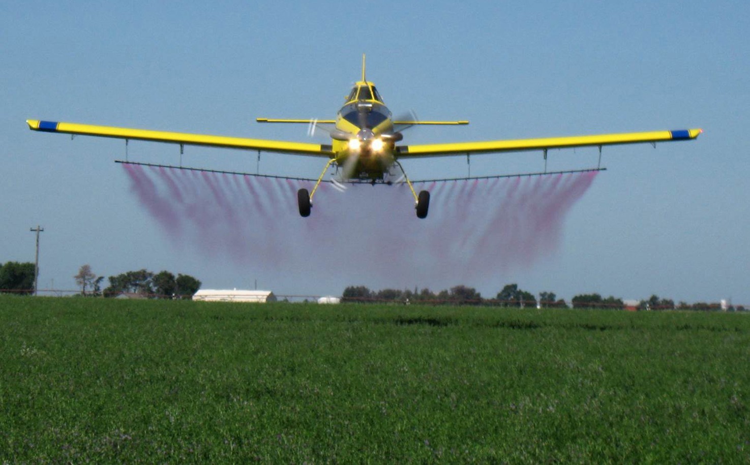 Agri-Spray Consulting Aerial Application Spray Pattern Testing Photo